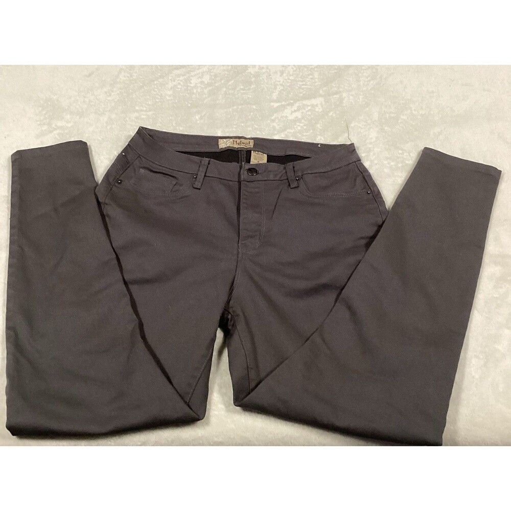 Hybrid & Company Pants Womens Size 16 Charcoal Gray Slacks Stretchy